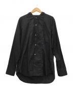 COMME des GARCONSコムデギャルソン）の古着「フードシャツ」｜ブラック