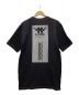 KAPPA (カッパ) A.FOUR Labs (エーフォーラブス) Kappa　×A four labs　Tシャツ ブラック サイズ:Mサイズ：3980円