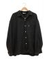 COOTIE PRODUCTIONS（クーティープロダクツ）の古着「COOTIE PRODUCTIONS　T/W Sucker Open Collar L/S Shirt」｜ブラック
