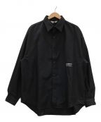 COOTIE PRODUCTIONSクーティープロダクツ）の古着「CA/W FLANNEL L/S SHIRT」｜ブラック