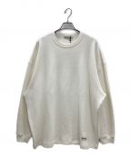 COOTIE PRODUCTIONSクーティープロダクツ）の古着「Heavy Oz Honeycomb L/S Tee」｜オフホワイト