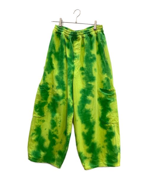 MEAL CLOTHING（ミールズクロージング）MEAL CLOTHING (ミールズクロージング) シェフパンツ グリーン サイズ:L-XLの古着・服飾アイテム