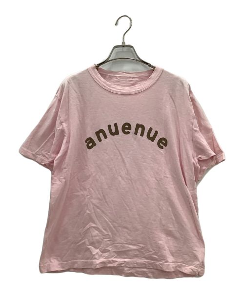 45R（フォーティーファイブアール）45R (フォーティーファイブアール) アヌエヌエプリントの908オーシャンTシャツ ピンク サイズ:表記無の古着・服飾アイテム