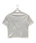 GROUND Y (グラウンドワイ) Painted 5.6oz cotton Jersey Painted Big T-Shirt C ホワイト サイズ:4：5800円