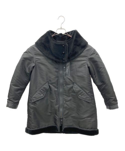 A（エイス）A (エイス) 中綿ジャケット ブラック サイズ:1の古着・服飾アイテム