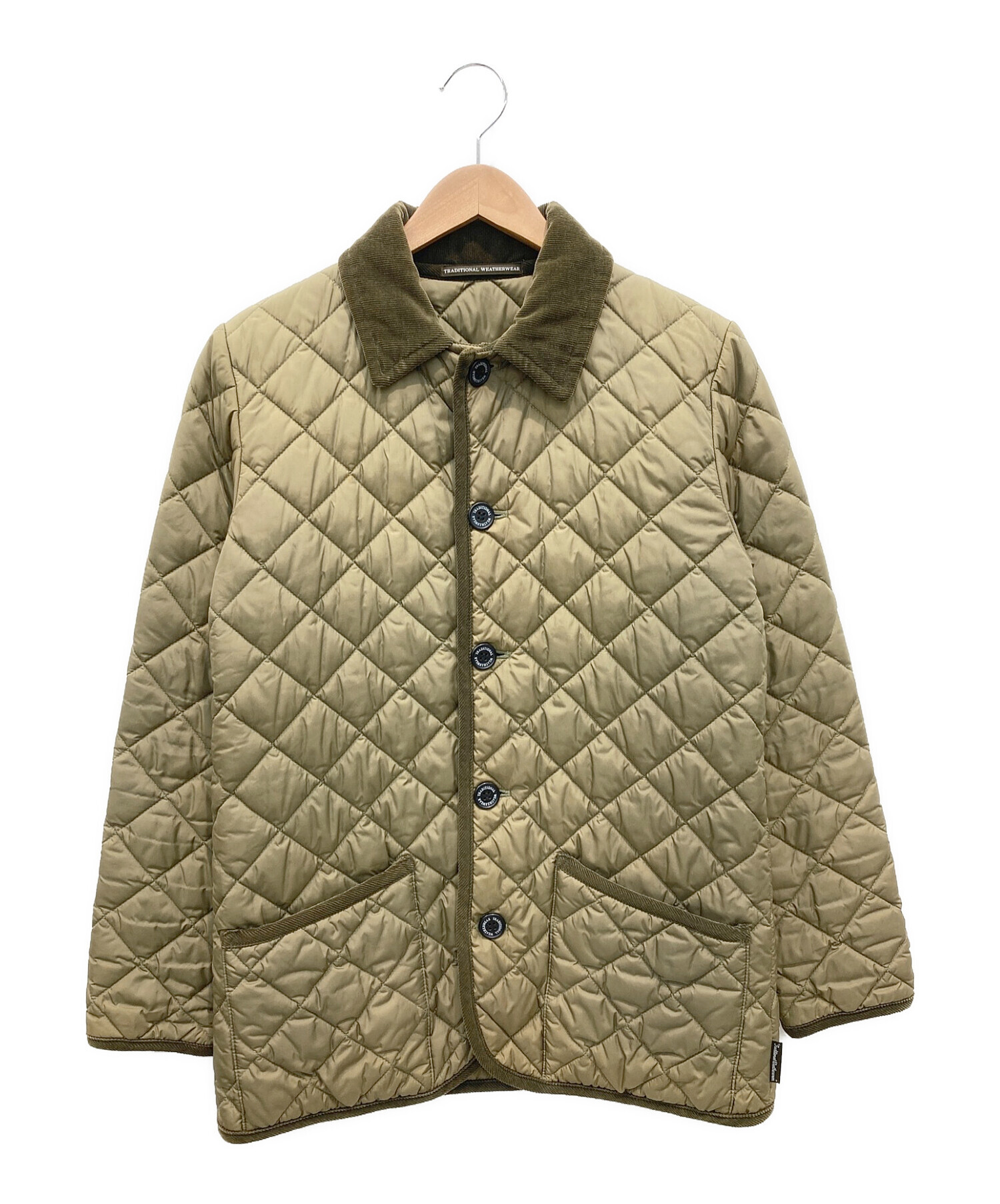 Traditional Weatherwear (トラディショナルウェザーウェア) キルティングジャケット オリーブ サイズ:M