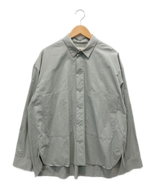 POLYPLOID（ポリプロイド）POLYPLOID (ポリプロイド) シャツジャケット ミント サイズ:3の古着・服飾アイテム