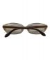 eyebrella (アイブレラ) 伊達眼鏡 ブラウン サイズ:55□14-135：3980円