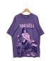 Hysteric Glamour（ヒステリックグラマー）の古着「WHEN WAKES THE DEAD Tシャツ」｜パープル