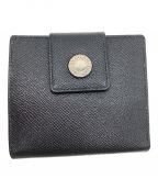 BVLGARIブルガリ）の古着「2つ折り財布」｜ブラック