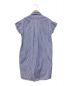 Gymphlex (ジムフレックス) ストライプシャツドレス ネイビー サイズ:14：5800円