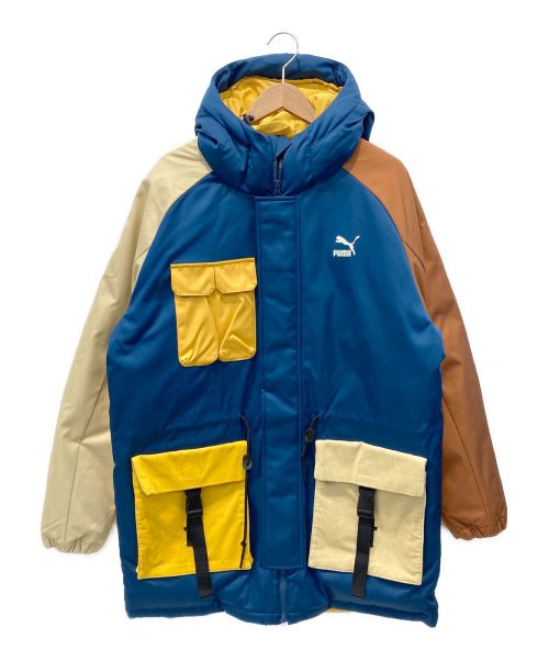 PUMA（プーマ）PUMA (プーマ) ダウンジャケット マルチカラー サイズ:XLの古着・服飾アイテム