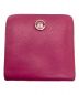 LOEWE（ロエベ）の古着「2つ折り財布 アナグラムボタン」｜ピンク