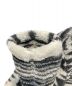 中古・古着 snow peak (スノーピーク) ボアフリースジャケット ホワイト×グレー サイズ:M：7800円