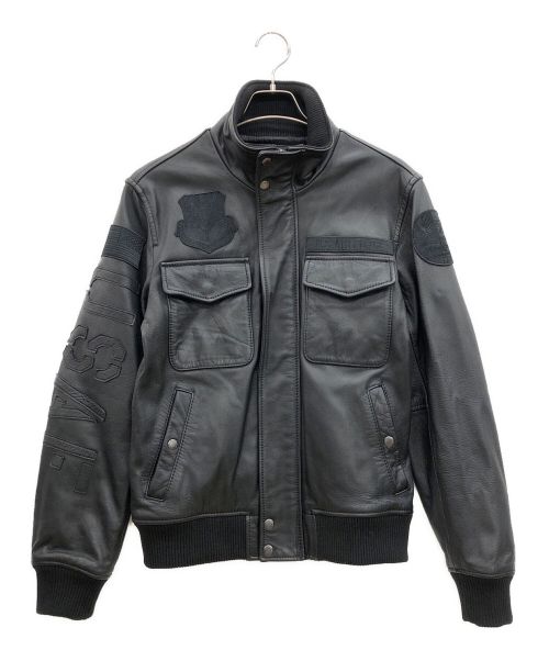 AVIREX（アヴィレックス）AVIREX (アヴィレックス) ミッドゾーンジャケット ブラック サイズ:Lの古着・服飾アイテム
