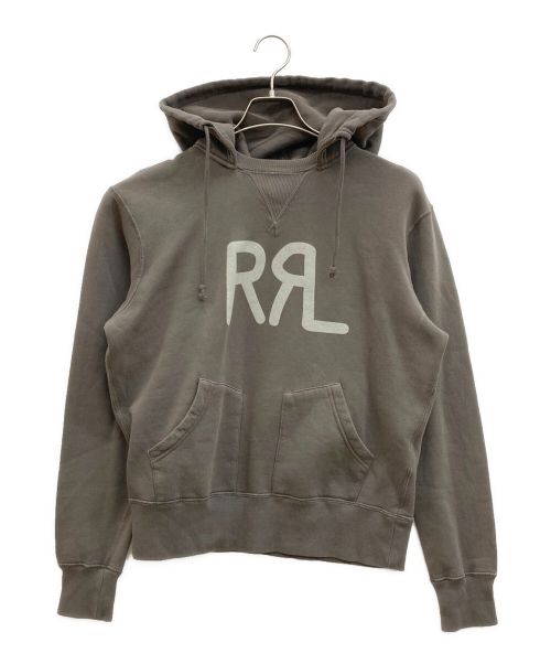RRL（ダブルアールエル）RRL (ダブルアールエル) 後付けパーカー グレー サイズ:Mの古着・服飾アイテム