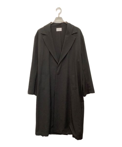 mb（エムビー）mb (エムビー) スタンダードロングコート ブラック サイズ:Lの古着・服飾アイテム