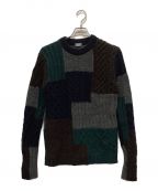 kolor/BEACONカラービーコン）の古着「セーター」｜マルチカラー