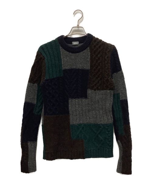 kolor/BEACON（カラービーコン）kolor/BEACON (カラービーコン) セーター マルチカラー サイズ:Ｍの古着・服飾アイテム