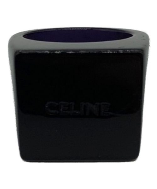 CELINE（セリーヌ）CELINE (セリーヌ) スクエアリング ブラック サイズ:不明の古着・服飾アイテム