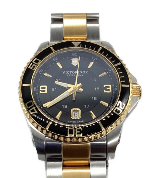 VICTORINOX（ビクトリノックス）VICTORINOX (ビクトリノックス) 腕時計 ブラックの古着・服飾アイテム