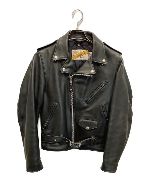 Schott（ショット）Schott (ショット) ダブルライダースジャケット ブラック サイズ:XSの古着・服飾アイテム