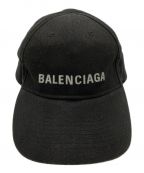 BALENCIAGAバレンシアガ）の古着「BALENCIAGA ロゴキャップ」｜ブラック