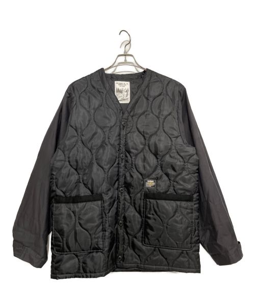 CHALLENGER（チャレンジャー）CHALLENGER (チャレンジャー) キルティングジャケット ブラック サイズ:XLの古着・服飾アイテム