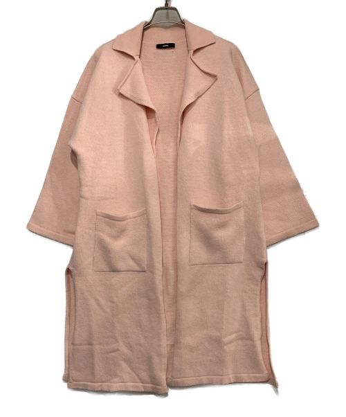 DIESEL（ディーゼル）DIESEL (ディーゼル) ニットコート ピンク サイズ:XSの古着・服飾アイテム
