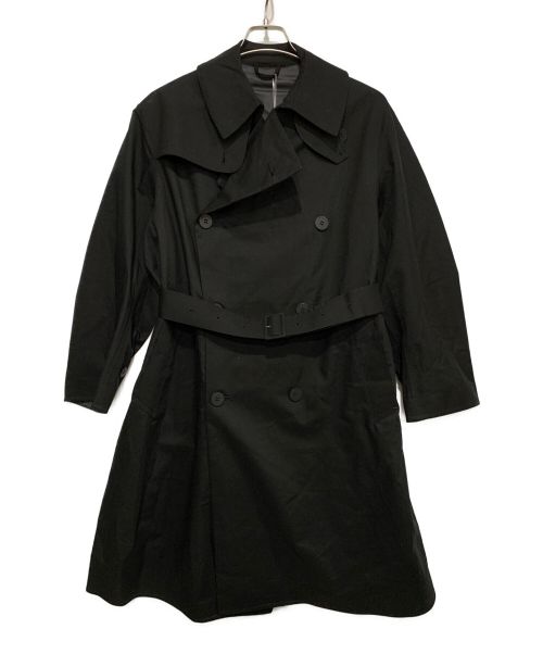 DESCENTE（デサント）DESCENTE (デサント) トレンチコート ブラック サイズ:Mの古着・服飾アイテム