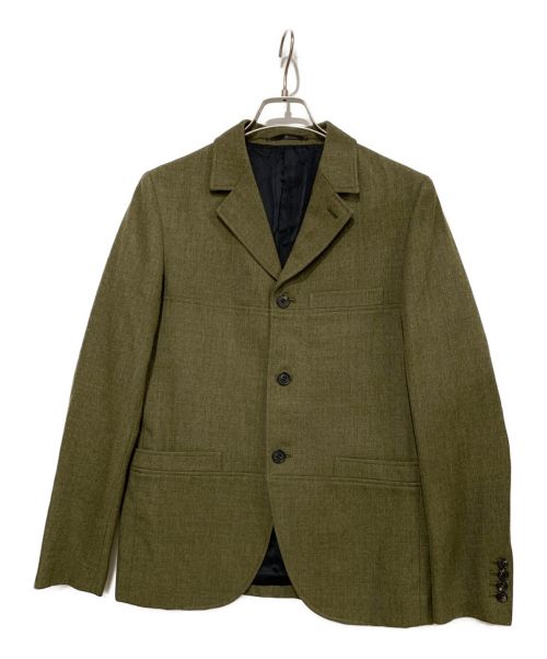 histeric（ヒステリック）histeric (ヒステリック) ウールテーラードジャケット グリーン サイズ:Mの古着・服飾アイテム