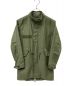 uniform experiment（ユニフォームエクスペリメント）の古着「ミリタリースタンドカラーコート」｜カーキ