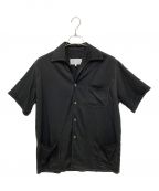 Maison Margielaメゾンマルジェラ）の古着「ショートスリーブシャツ」｜ブラック