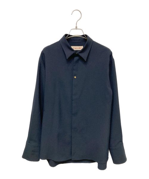 CULLNI（クルニ）CULLNI (クルニ) リボンタイシャツ ネイビー サイズ:1の古着・服飾アイテム