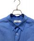 Graphpaper (グラフペーパー) Broad L/S Oversized Regular Collar Shirt ブルー サイズ:F：14800円