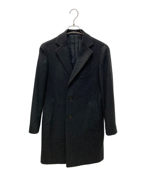 BEAMS F（ビームスエフ）BEAMS F (ビームスエフ) チェスターコート グレー サイズ:44の古着・服飾アイテム