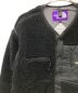 THE NORTHFACE PURPLELABEL (ザ・ノースフェイス パープルレーベル) Wool Boa Fleece Field Cardigan ブラック サイズ:M：29800円