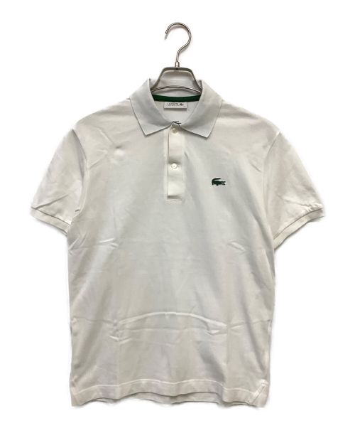LACOSTE（ラコステ）LACOSTE (ラコステ) ポロシャツ ホワイト サイズ:SIZE 3の古着・服飾アイテム