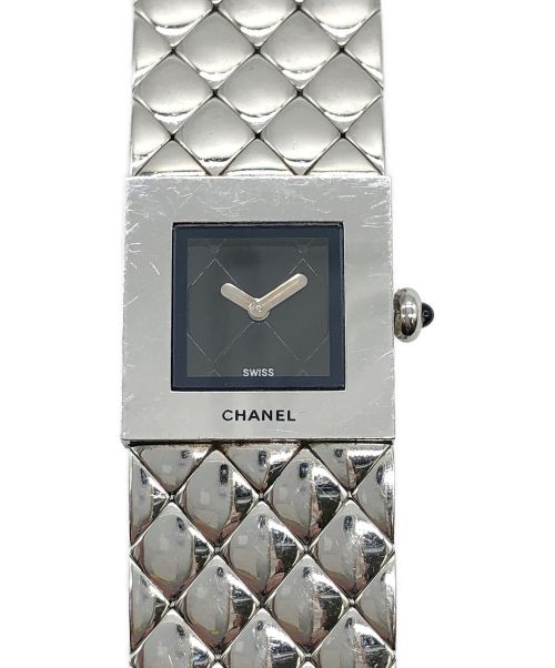 CHANEL（シャネル）CHANEL (シャネル) 腕時計 ブラックの古着・服飾アイテム