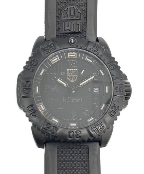 LUMINOX（ルミノックス）LUMINOX (ルミノックス) LUMINOX COLORMARK 3050 腕時計 ブラックの古着・服飾アイテム