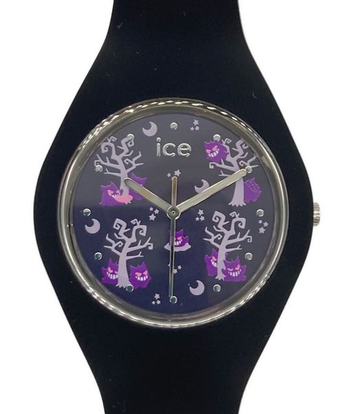 ice watch（アイスウォッチ）ice watch (アイスウォッチ) アイスウォッチ×ポケモンシャツ ゲンガー 腕時計 パープルの古着・服飾アイテム
