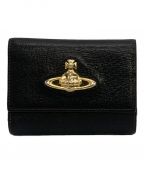 Vivienne Westwoodヴィヴィアンウエストウッド）の古着「Vivienne Westwood 3つ折り財布」｜ブラック