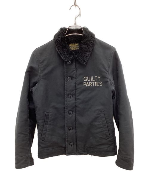 GUILTY PARTIES（ギルティーパーティーズ）GUILTY PARTIES (ギルティーパーティーズ) WACKO MARIA (ワコマリア) N-1ジャケット ブラック サイズ:sの古着・服飾アイテム