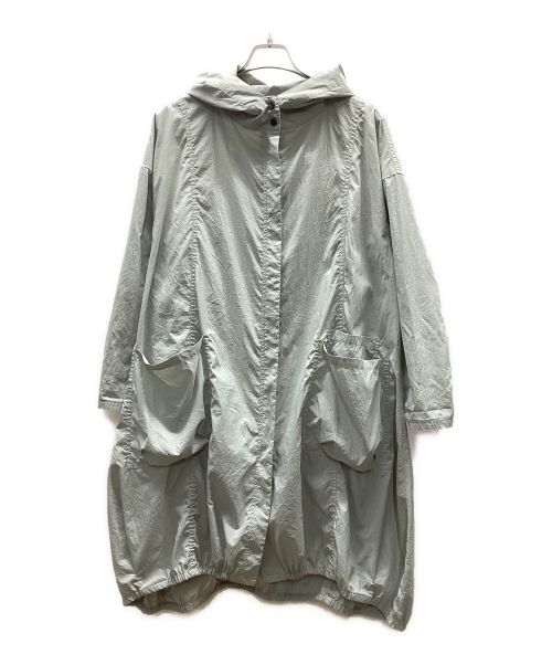 芽風（メフウ）芽風 (メフウ) ナイロンジャケット ライトグレー サイズ:38の古着・服飾アイテム