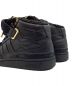 中古・古着 adidas (アディダス) Snidel (スナイデル) スニーカー ブラック サイズ:23.5：6000円