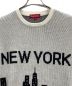 中古・古着 SUPREME (シュプリーム) New York Sweater ホワイト サイズ:L：15000円