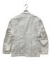 ISSEY MIYAKE (イッセイミヤケ) 3Bジャケット ホワイト サイズ:2：10000円
