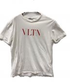 VALENTINOヴァレンティノ）の古着「半袖Tシャツ」｜ホワイト×レッド