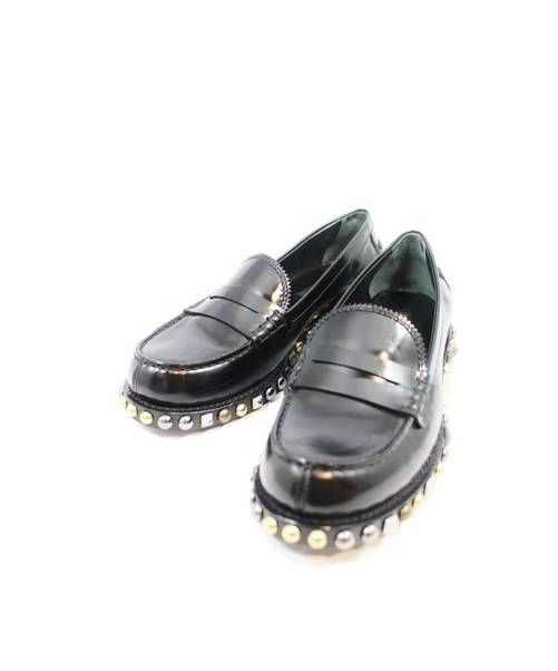 中古 古着通販 Louis Vuitton ルイ ヴィトン スタッズローファー ブラック サイズ 36 ブランド 古着通販 トレファク公式 Trefac Fashion