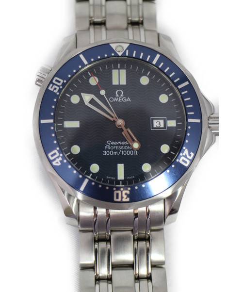 中古 古着通販 Omega オメガ シーマスタープロフェッショナル300ｍ ネイビー 2541 80 ブランド 古着通販 トレファク公式 Trefac Fashion